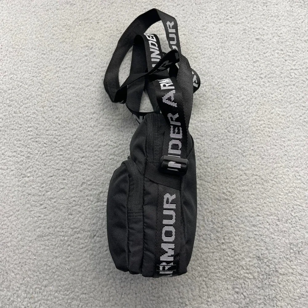 Under Armour 1364192-001 Black Loudon Crossbody Bag UA Storm Branded Logo Strap